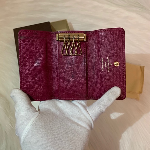 authentic LOUIS VUITTON monogram key holder - Picture 4 of 13